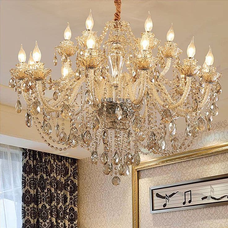 Classic Candle Style Chandelier Light